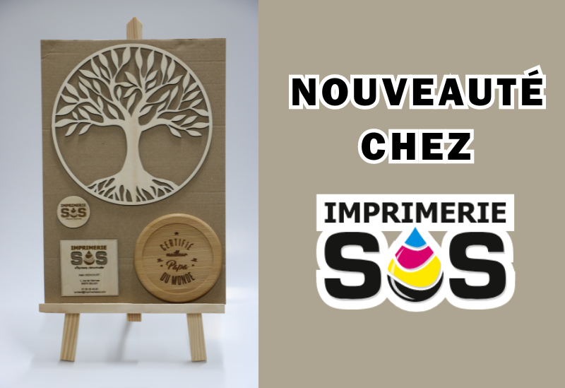 Nouveauté : gravure sur bois chez imprimerie SOS